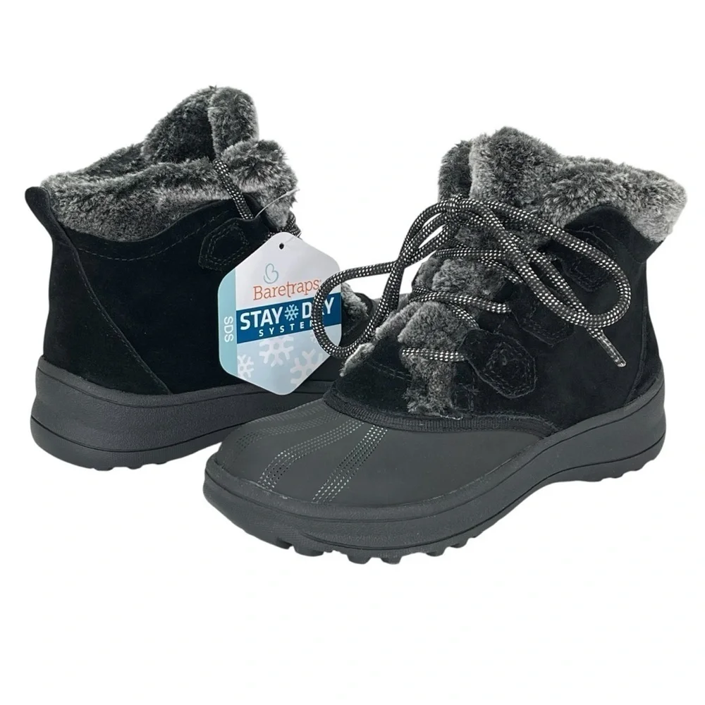 Baretraps Augustina Waterproof Womens Winter Ankle Boots Size 5M